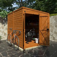 12'x4' Tigerflex Shiplap Pent Windowless Double Door Shed - 0% Finance - Buy Now Pay Later - Tiger Sheds Unkategorisiert online kaufen