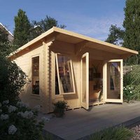 14'x10' Casita Log cabin - 44mm Garden Log Cabins - 0% Finance - Buy Now Pay Later - Tiger Sheds Unkategorisiert online kaufen