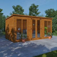 14'x6' Tiger Pent Retreat Summerhouse - 0% Finance - Buy Now Pay Later - Tiger Sheds Unkategorisiert online kaufen