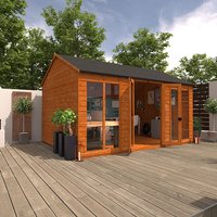 16'x10' Tiger Retreat Contemporary Summerhouse - 0% Finance - Buy Now Pay Later - Tiger Sheds Unkategorisiert online kaufen