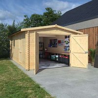 18'x12' The Malayan Reduced Height Garage - 0% Finance - Buy Now Pay Later - Tiger Sheds Unkategorisiert online kaufen 18'x12' The Malayan Reduced Height Garage - 0% Finance - Buy Now Pay Later - Tiger Sheds Unkategorisiert online kaufen