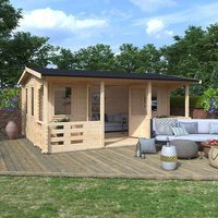 20'x16' Sigma Reduced Height Log Cabin - 0% Finance - Buy Now Pay Later - Tiger Sheds Unkategorisiert online kaufen
