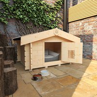4'x5' Outdoor Cat House - Tiger Deluxe Cat Cabin 28mm - 0% Finance - Buy Now Pay Later - Tiger Sheds Unkategorisiert online kaufen