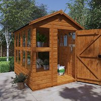 4'x6' TigerFlex® Shiplap Apex Planthouse - Flexible Wooden Potting Shed & Greenhouse - 0% Finance - Buy Now Pay Later - Tiger Sheds Unkategorisiert online kaufen