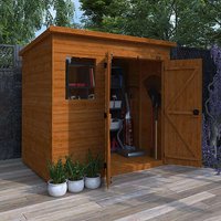 7'x5' Tiger Shiplap Pent Double Door - Wooden Shiplap Sheds - 0% Finance - Buy Now Pay Later - Tiger Sheds Unkategorisiert online kaufen