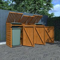 8'x3' Tiger Sheds Triple Wheelie Bin Store - Garden Storage Shed - 0% Finance - Buy Now Pay Later Unkategorisiert online kaufen 8'x3' Tiger Sheds Triple Wheelie Bin Store - Garden Storage Shed - 0% Finance - Buy Now Pay Later Unkategorisiert online kaufen