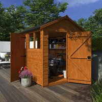 8'x6' Shiplap Apex 2-Door Shed With Windows - Custom Garden Sheds - TigerFlex Fast Delivery - 0% Finance - Buy Now Pay Later - Tiger Sheds Unkategorisiert online kaufen