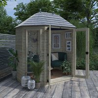 8'x6' Tiger Elite Pressure-Treated Octagonal Vista - 0% Finance - Buy Now Pay Later - Tiger Sheds Unkategorisiert online kaufen 8'x6' Tiger Elite Pressure-Treated Octagonal Vista - 0% Finance - Buy Now Pay Later - Tiger Sheds Unkategorisiert online kaufen