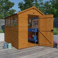 8'x6' Tiger Loglap Apex Shed - Wooden Loglap Sheds - 0% Finance - Buy Now Pay Later - Tiger Sheds Unkategorisiert online kaufen