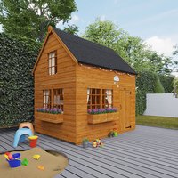 8'x6' Tigercub Crazy Cottage Playhouse - 0% Finance - Buy Now Pay Later - Tiger Sheds Unkategorisiert online kaufen 8'x6' Tigercub Crazy Cottage Playhouse - 0% Finance - Buy Now Pay Later - Tiger Sheds Unkategorisiert online kaufen