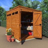 8'x6' TigerFlex Shiplap Pent Security Double Door Shed - 0% Finance - Buy Now Pay Later - Tiger Sheds Unkategorisiert online kaufen