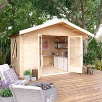 Garden Office - 10'x10' Kipling Log Cabin - Quality Garden Log Cabins - 0% Finance - Buy Now Pay Later - Tiger Sheds Unkategorisiert online kaufen Garden Office - 10'x10' Kipling Log Cabin - Quality Garden Log Cabins - 0% Finance - Buy Now Pay Later - Tiger Sheds Unkategorisiert online kaufen