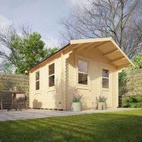 Garden Office - 14'x12' The Caspian 28mm Log Cabin - 0% Finance - Buy Now Pay Later - Tiger Sheds Unkategorisiert online kaufen Garden Office - 14'x12' The Caspian 28mm Log Cabin - 0% Finance - Buy Now Pay Later - Tiger Sheds Unkategorisiert online kaufen