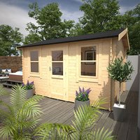 Garden Office - 14'x14' The Sabre 28mm Log Cabin - 0% Finance - Buy Now Pay Later - Tiger Sheds Unkategorisiert online kaufen Garden Office - 14'x14' The Sabre 28mm Log Cabin - 0% Finance - Buy Now Pay Later - Tiger Sheds Unkategorisiert online kaufen