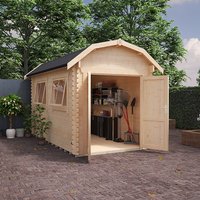 Garden Office - 14'x8' The Alpha Barn 28mm Log Cabin - 0% Finance - Buy Now Pay Later - Tiger Sheds Unkategorisiert online kaufen Garden Office - 14'x8' The Alpha Barn 28mm Log Cabin - 0% Finance - Buy Now Pay Later - Tiger Sheds Unkategorisiert online kaufen