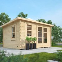 Garden Office - 14'x8' The Rho 44mm Log Cabin - 0% Finance - Buy Now Pay Later - Tiger Sheds Unkategorisiert online kaufen