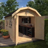 Garden Office - 14'x8' The Thurber - 44mm Log Cabin - 0% Finance - Buy Now Pay Later - Tiger Sheds Unkategorisiert online kaufen Garden Office - 14'x8' The Thurber - 44mm Log Cabin - 0% Finance - Buy Now Pay Later - Tiger Sheds Unkategorisiert online kaufen