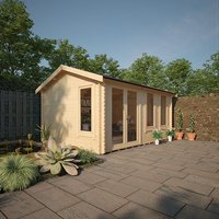 Garden Office - 20'x10' The Gamma 44mm Log Cabin - 0% Finance - Buy Now Pay Later - Tiger Sheds Unkategorisiert online kaufen Garden Office - 20'x10' The Gamma 44mm Log Cabin - 0% Finance - Buy Now Pay Later - Tiger Sheds Unkategorisiert online kaufen