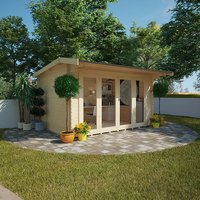 Garden Office & Garden Gym Room - 14'x10' The Clara 44mm Log Cabin - 0% Finance - Buy Now Pay Later - Tiger Sheds Unkategorisiert online kaufen Garden Office & Garden Gym Room - 14'x10' The Clara 44mm Log Cabin - 0% Finance - Buy Now Pay Later - Tiger Sheds Unkategorisiert online kaufen