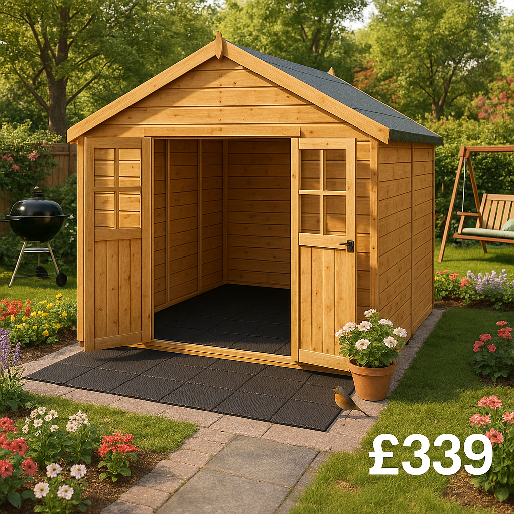 10x10 Fastfit Shed & Workshop Floor - 0% Finance - Buy Now Pay Later - Tiger Sheds