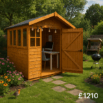 10'x6' Heavy Duty Summer Shed - Summer Sheds - 0% Finance - Buy Now Pay Later - Tiger Sheds