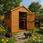 10'x8' Tiger Heavyweight Workshop Shed - Heavy Duty Framing UK - 0% Finance - Buy Now Pay Later - Tiger Sheds