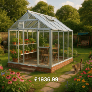 12'x10' Elite Supreme Greenhouse - 0% Finance - Buy Now Pay Later - Tiger Sheds