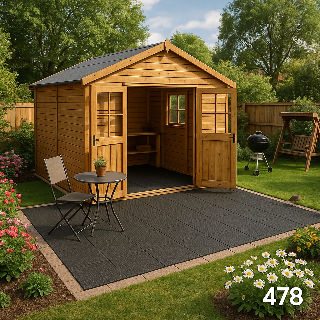 12x12 Fastfit Shed & Workshop Floor - 0% Finance - Buy Now Pay Later - Tiger Sheds