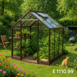 12'x6' Elite Craftsman Greenhouse - 0% Finance - Buy Now Pay Later - Tiger Sheds