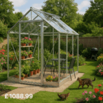 12'x6' Elite High Eaves Greenhouse - 0% Finance - Buy Now Pay Later - Tiger Sheds