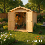 12x6 The Elysia Log Cabins - 19mm Log Cabin - 0% Finance - Buy Now Pay Later - Tiger Sheds