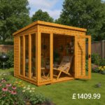 12'x6' TigerFlex® Shiplap Pent Full Pane Summerhouse - 0% Finance - Buy Now Pay Later - Tiger Sheds