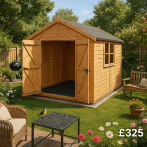 12x8 Fastfit Shed & Workshop Floor - 0% Finance - Buy Now Pay Later - Tiger Sheds