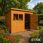 12'x8' Tiger Shiplap Extra High Pent - Heavy Duty Framing - 0% Finance - Buy Now Pay Later - Tiger Sheds