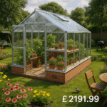 14'x10' Elite Supreme Greenhouse - 0% Finance - Buy Now Pay Later - Tiger Sheds