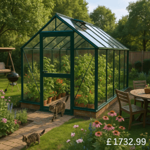 14'x8' Elite Belmont Greenhouse - 0% Finance - Buy Now Pay Later - Tiger Sheds