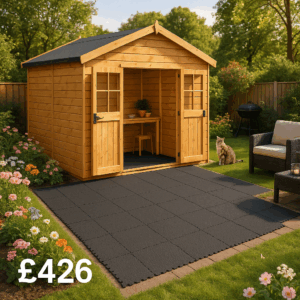 16x8 Fastfit Shed & Workshop Floor - 0% Finance - Buy Now Pay Later - Tiger Sheds