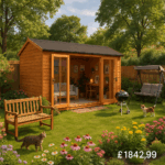 16'x8' Tiger Retreat Contemporary Summerhouse - 0% Finance - Buy Now Pay Later - Tiger Sheds