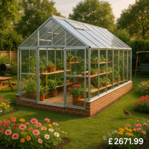 18'x10' Elite Supreme Greenhouse - 0% Finance - Buy Now Pay Later - Tiger Sheds