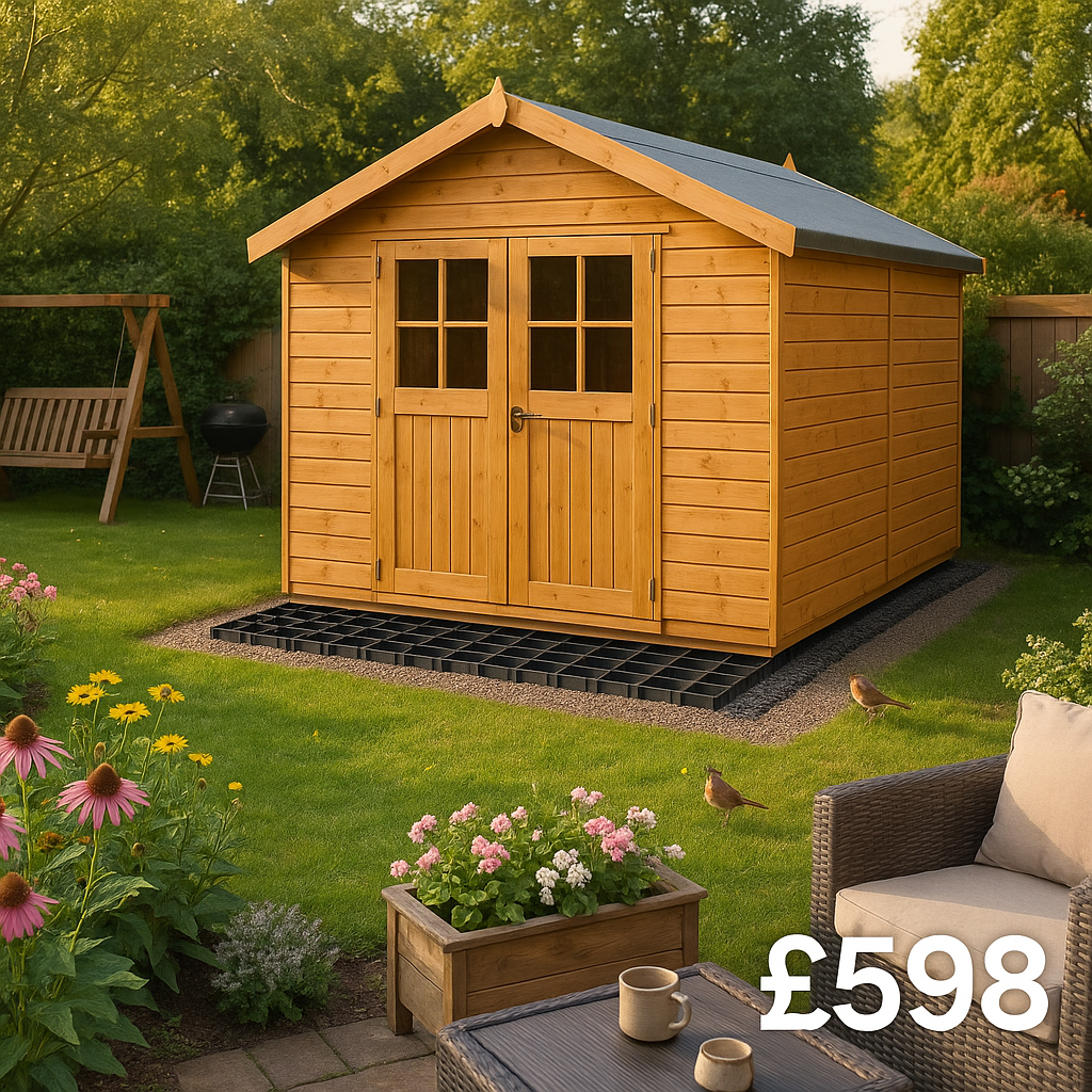 18x12 Fastfit Large Shed Base - 0% Finance - Buy Now Pay Later - Tiger Sheds