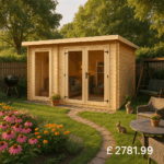 18'x6' The Moda Log Cabins - 19mm Log Cabin - 0% Finance - Buy Now Pay Later - Tiger Sheds