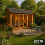 20'x8' Tiger Barn Retreat Summerhouse - 0% Finance - Buy Now Pay Later - Tiger Sheds