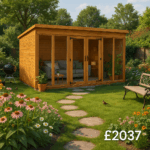 20'x8' Tiger Pent Retreat Summerhouse - 0% Finance - Buy Now Pay Later - Tiger Sheds