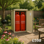 3'x2' Asgard Asgas 94 Gas bottle storage Unit - 0% Finance - Buy Now Pay Later - Tiger Sheds