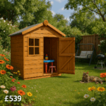 4'x6' Tigercub Funhouse Playhouse - 0% Finance - Buy Now Pay Later - Tiger Sheds