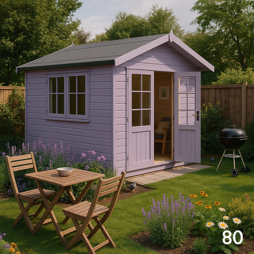5L French Lilac Exterior Paint - Tiger Sheds