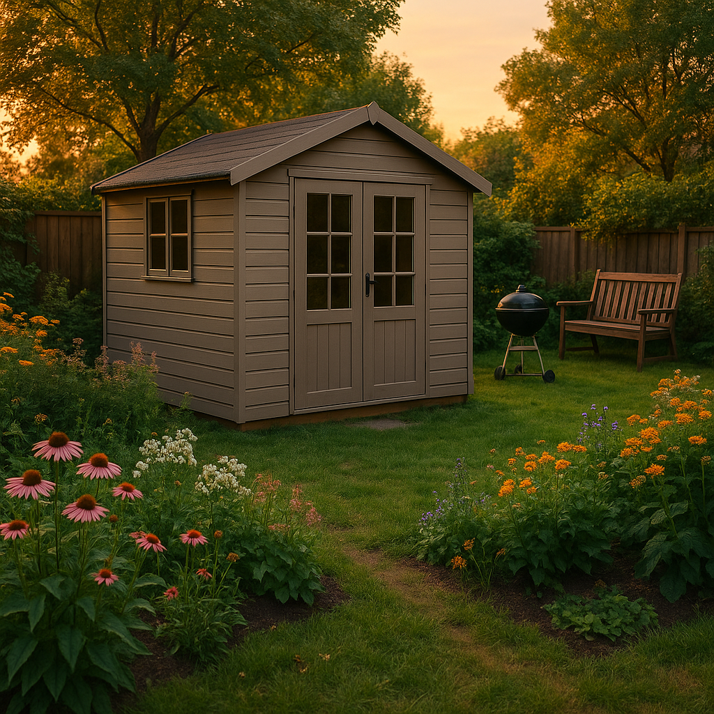 5L Mushroom Exterior Paint - Tiger Sheds
