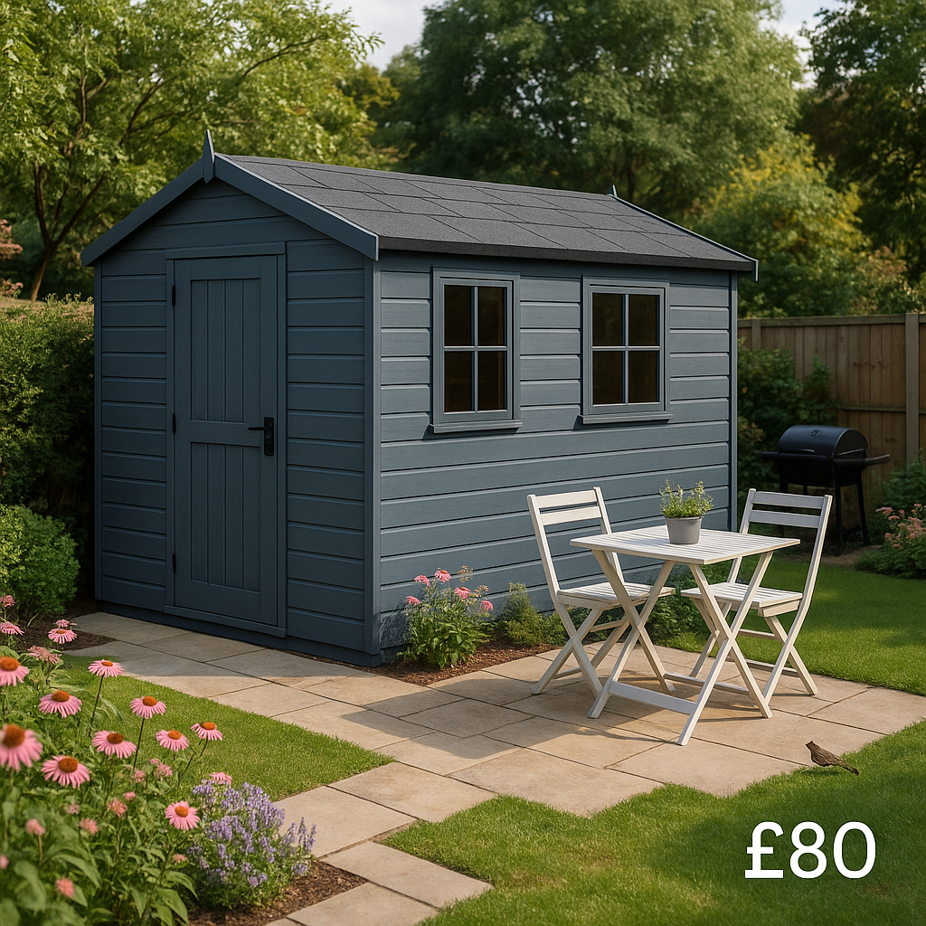 5L Slate Grey Exterior Paint - Tiger Sheds