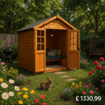 6'x10' Tiger Summerhouse - 0% Finance - Buy Now Pay Later - Tiger Sheds