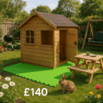 6x6 Fastfit Play Floor Green - Tiger Sheds
